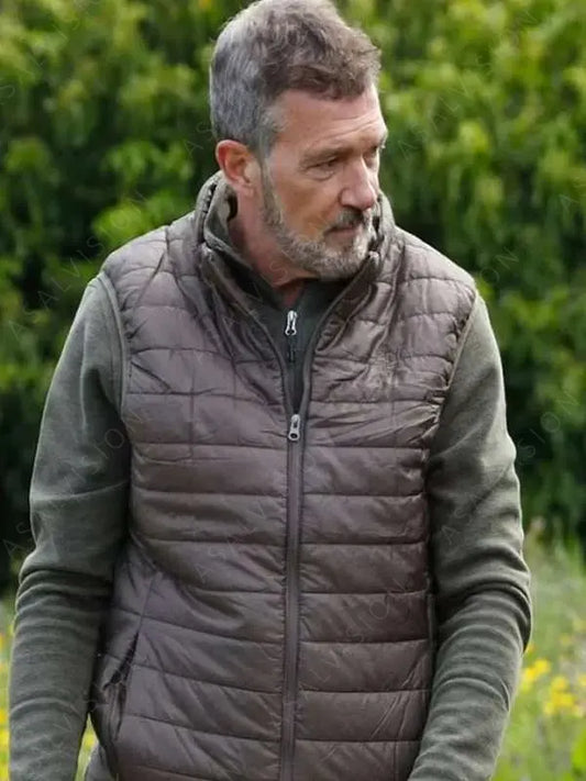 Antonio Banderas Cult Killer 2024 Puffer Vest