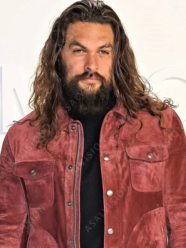 Arthur Curry Movie Aquaman And The Lost Kingdom Jason Momoa Leather Jacket