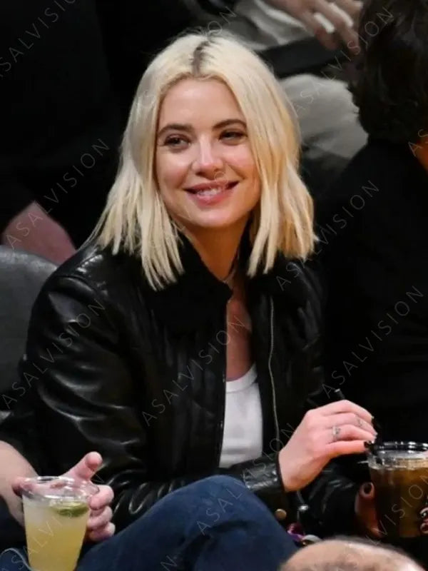 Ashley Benson Leather Jacket