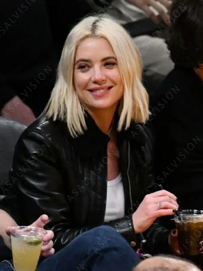 Ashley Benson Leather Jacket