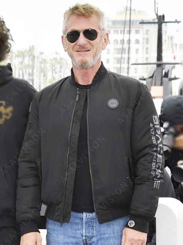 Asphalt City 2024 Gene Rutkovsky Black Bomber Jacket