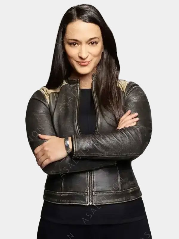 Asta Twelvetrees Resident Alien Leather Jacket