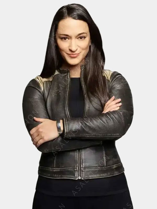 Asta Twelvetrees Resident Alien Leather Jacket