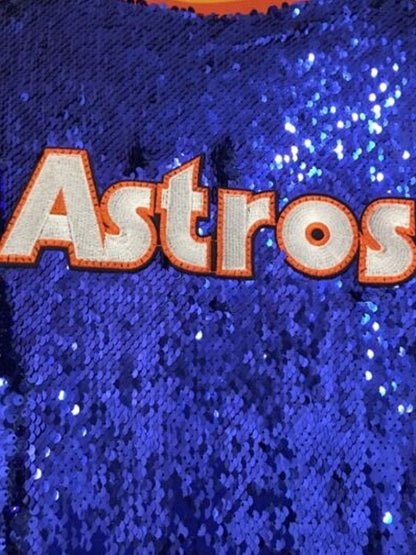 Astros Sequin Jacket