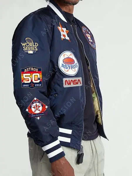 Astros Victory Parade Kate Upton World Series Jacket
