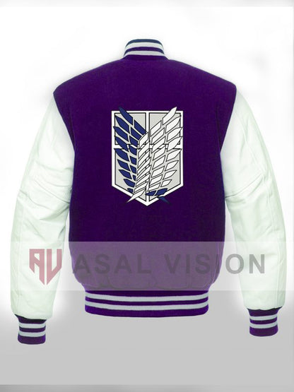 Attack On Titan Logo Varsity Jacket