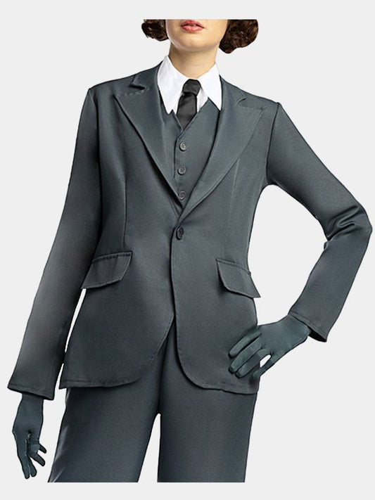 Aunt Polly Peaky Blinders Grey Blazer