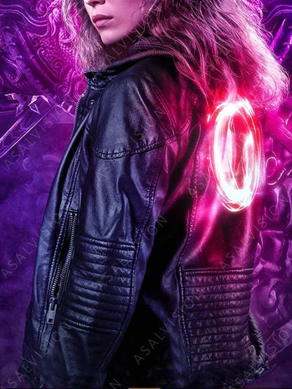 Ava Tv Series Warrior Nun Alba Baptista Leather Jacket