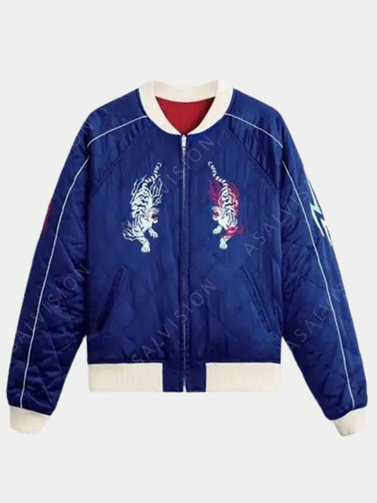 Azuki Twin Tigers The Garden Quilted Jacket