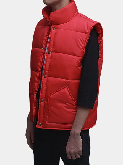 Back To The Future Michael J. Fox Red Vest