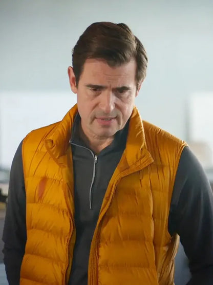 Bad Sisters Season 1 John Paul Yellow Puffer Vest
