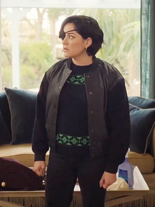 Bad Sisters Season 2 Bibi Garvey Black Bomber Jacket