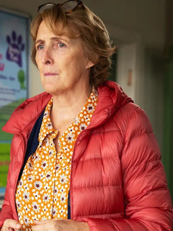 Bad Sisters Season 2 Fiona Shaw Puffer Jacket