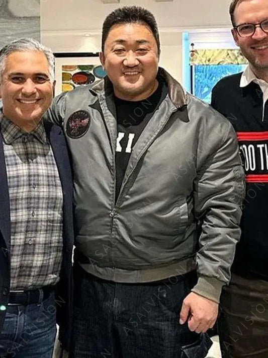Badland Hunters 2024 Ma Dong-seok Bomber Jacket