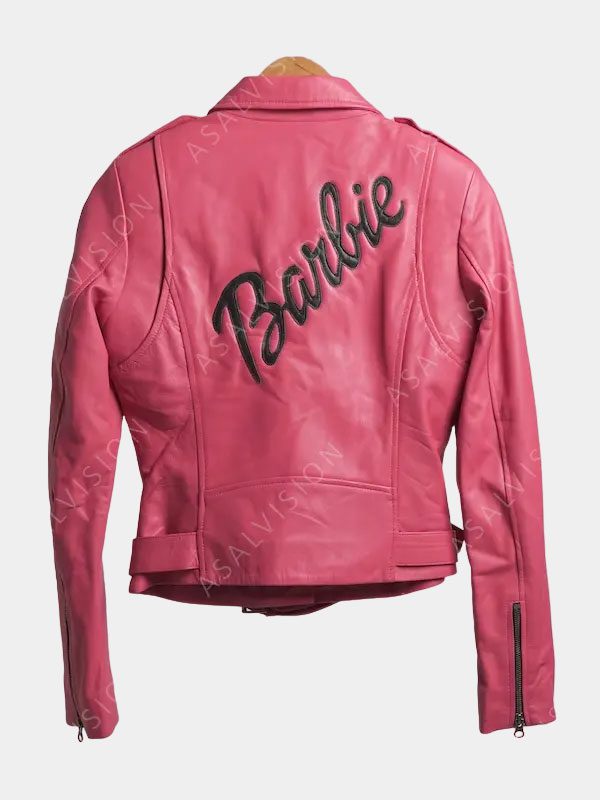 Barbie Pink Leather Jacket