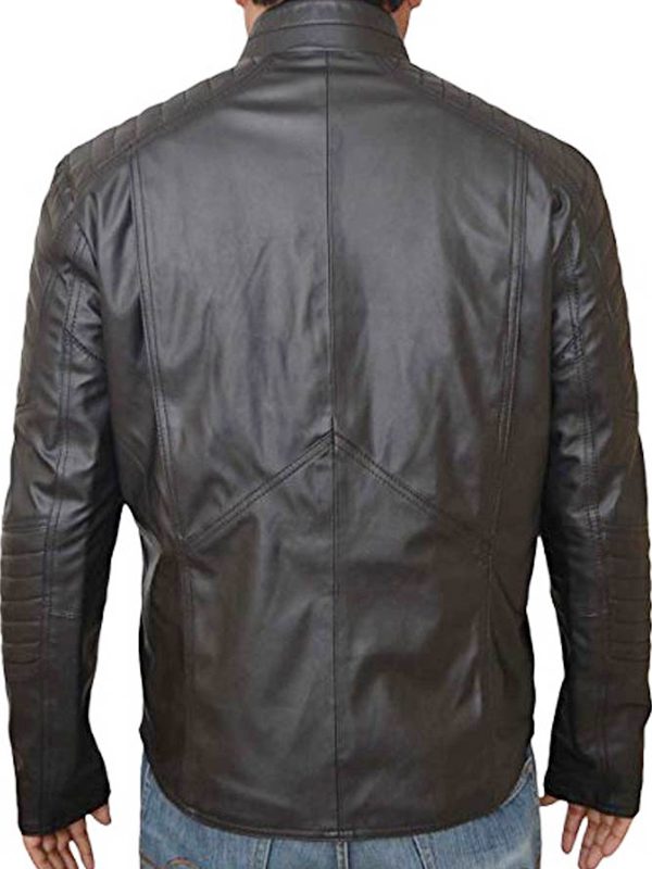 Batman V Superman Dawn of Justice Reversible Leather Black Jacket
