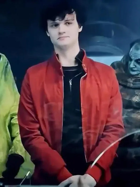 Beetlejuice Beetlejuice 2024 Red Jacket