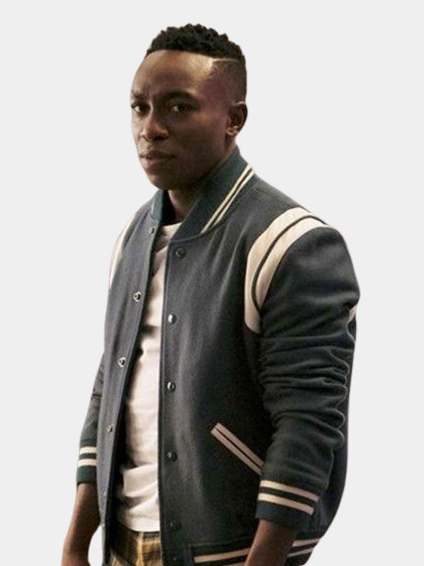 Bel-Air Carlton Banks Black Varsity Jacket