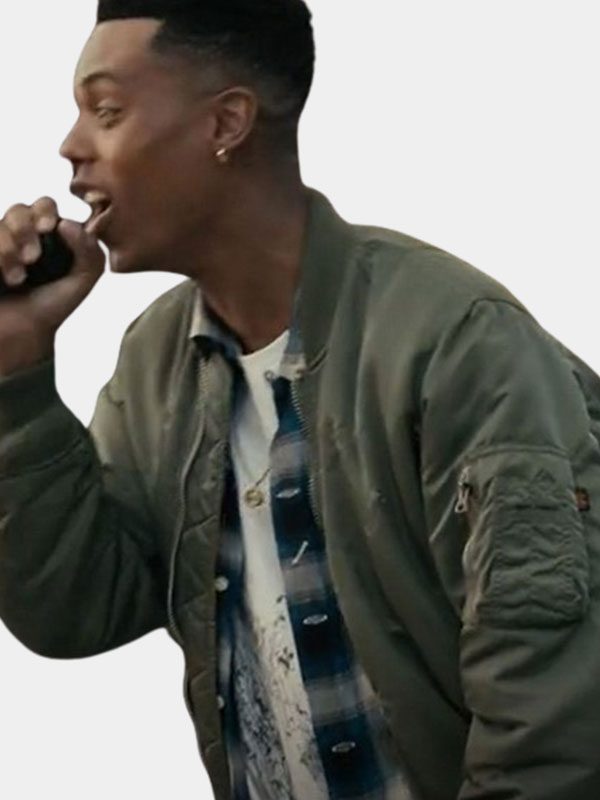 Bel-Air Jabari Banks Green Jacket