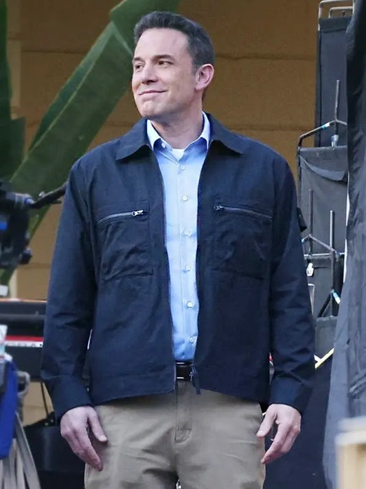 Ben Affleck The Accountant 2 Cotton Black Jacket