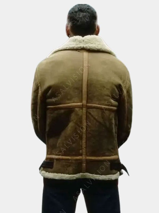 Berlin 2023 Bruce Shearling Leather Jacket