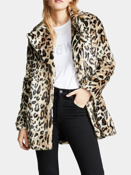 Beth Dutton Yellowstone Cheetah Print Coat