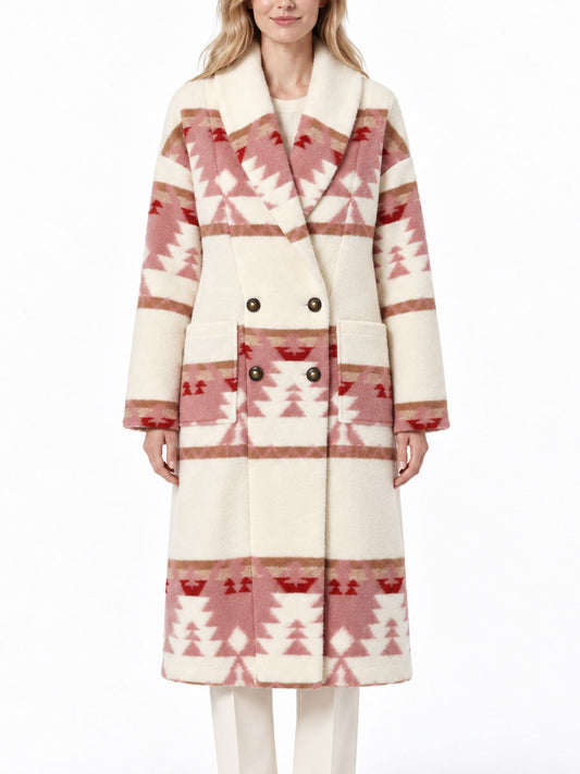 Beth Dutton Yellowstone Season 5 Pink Printed Coat