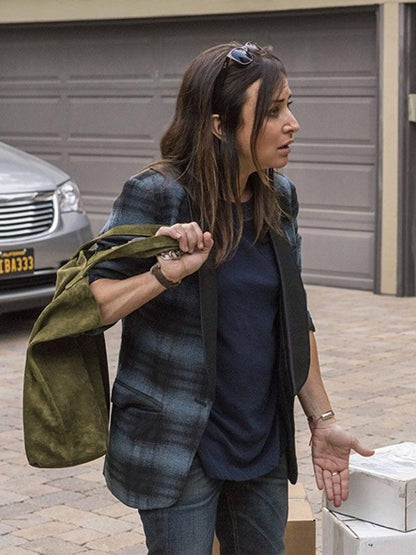 Better Things Pamela Adlon Blue Blazer