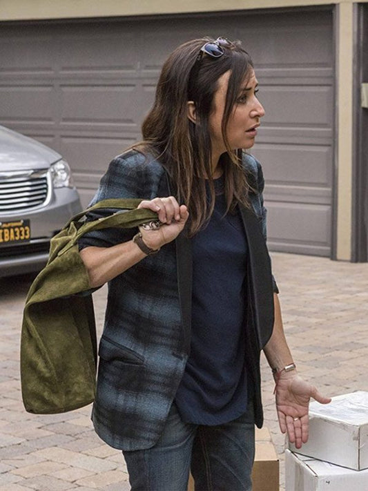 Better Things Pamela Adlon Blue Blazer