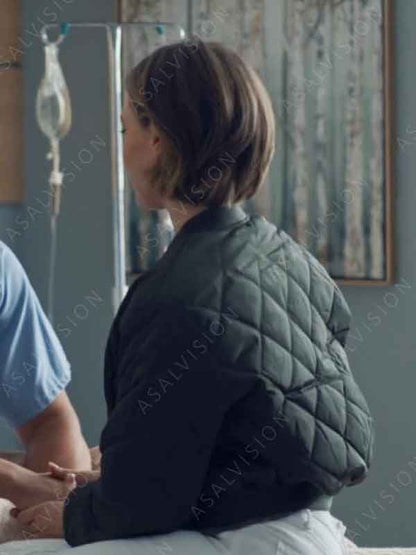 Betty Movie Betty’s Bad Luck In Love 2024 Laci J Mailey Cropped Quilted Puffer Jacket
