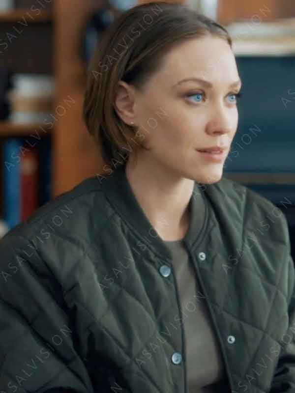 Betty’s Bad Luck In Love 2024 Laci J Mailey Cropped Quilted Bomber Puffer Jacket