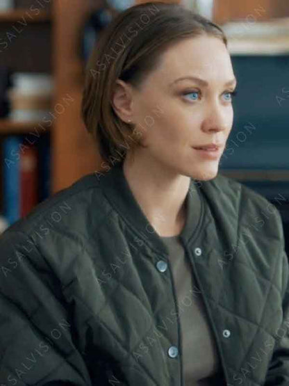 Betty’s Bad Luck In Love 2024 Laci J Mailey Cropped Quilted Bomber Puffer Jacket