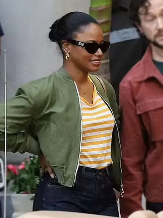 Beverly Hills Cop Axel F 2024 Jane Bomber Jacket