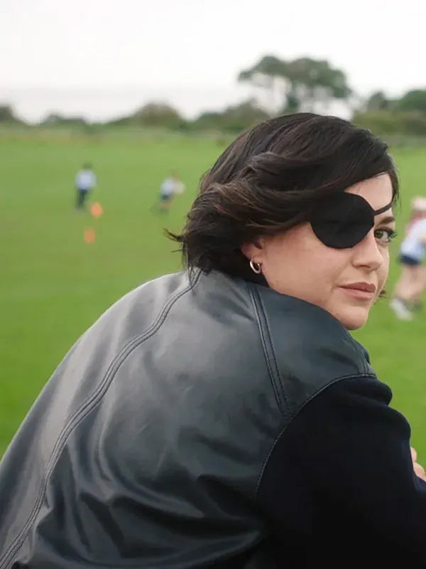 Bibi Garvey Bad Sisters S02 Sarah Greene Black Bomber Jacket