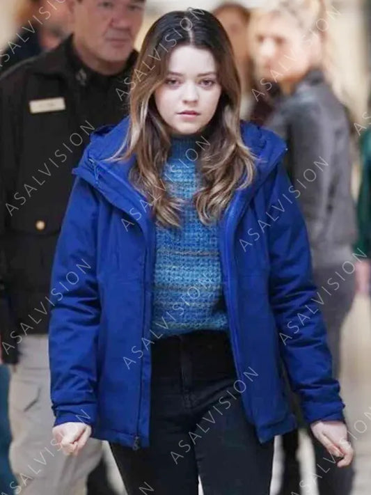 Big Sky Grace Sullivan Cotton Blue Jacket