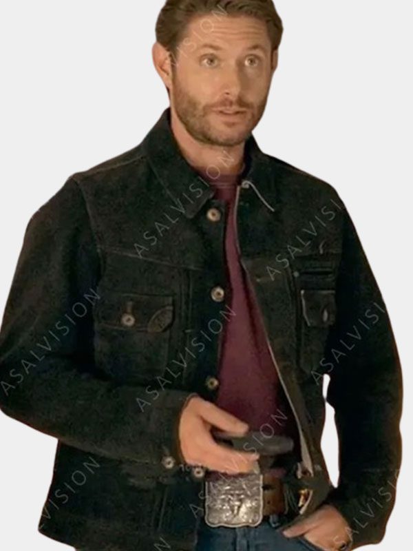 Big Sky Season 3 Beau Arlen Black Cotton Jacket