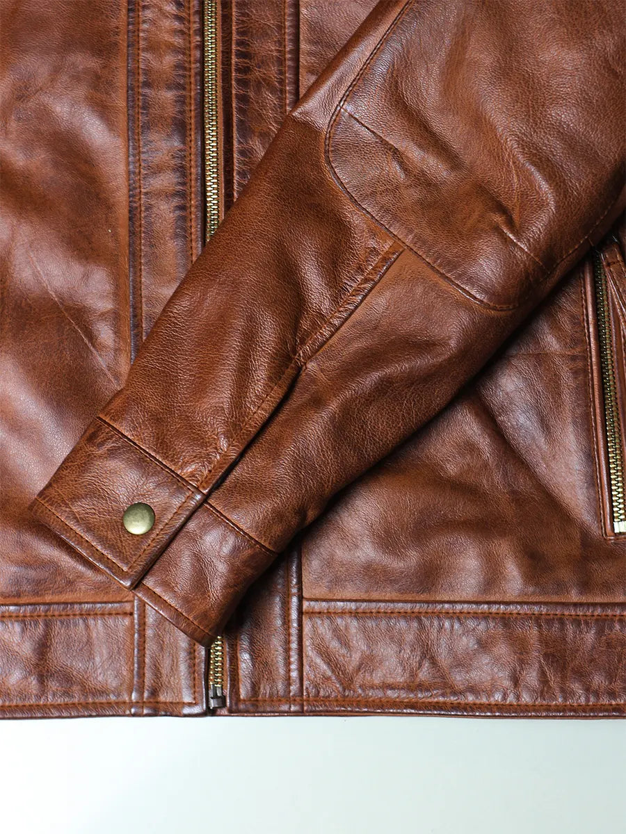 Biker Racer Leather Jacket