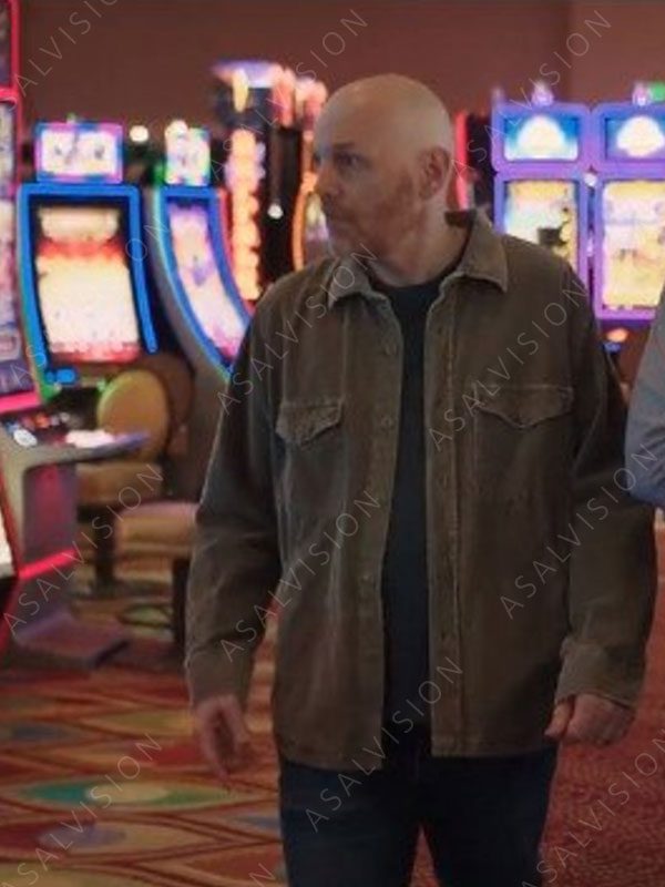 Bill Burr Old Dads 2023 Jack Brown Cotton Jacket