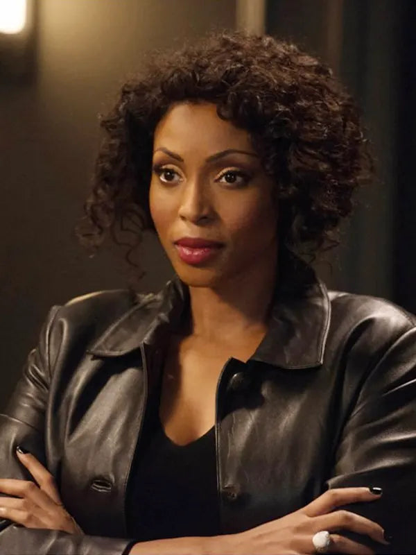 Billie Supernatural Lisa Berry Black Leather Trench Coat