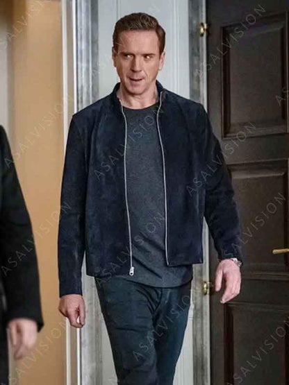 Billions Season 5 Bobby Axelrod Suede Jacket