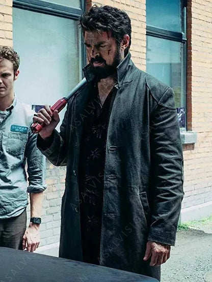 Billy Butcher The Boys Trench Coat