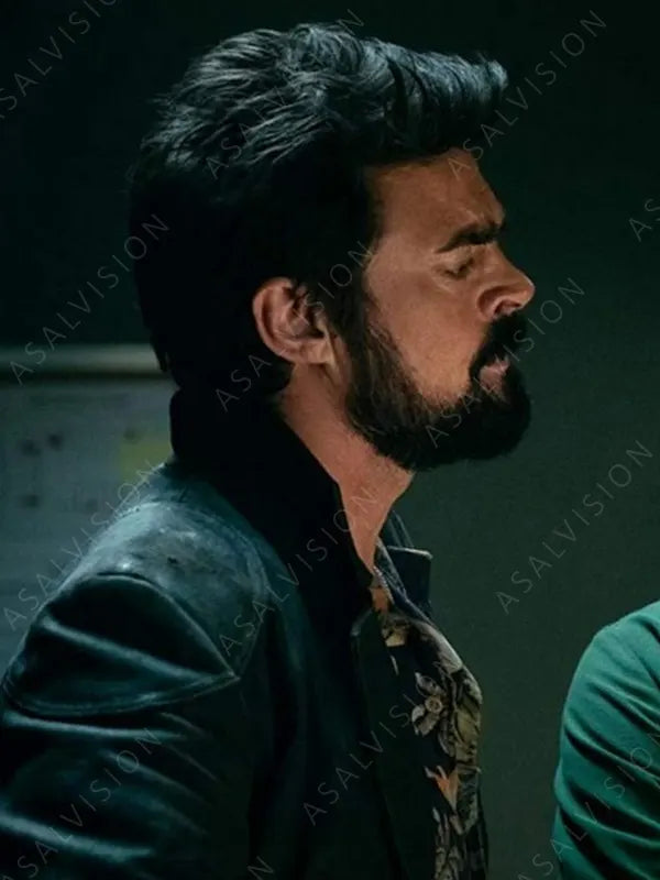 Billy Butcher Trench Black Coat