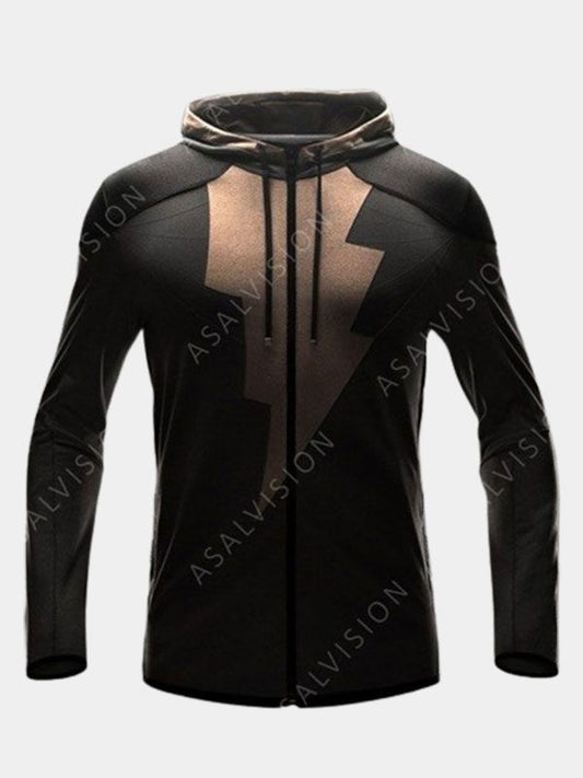 Black Adam Dwayne Johnson Grey Hoodie