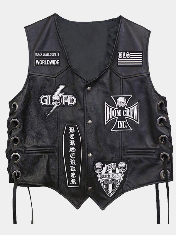 Black Label Society Vest