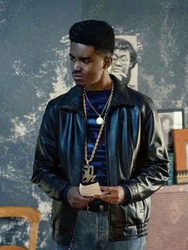 Black Mafia Family BMF Leather Jacket