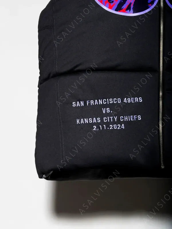 Black Puffer Vest