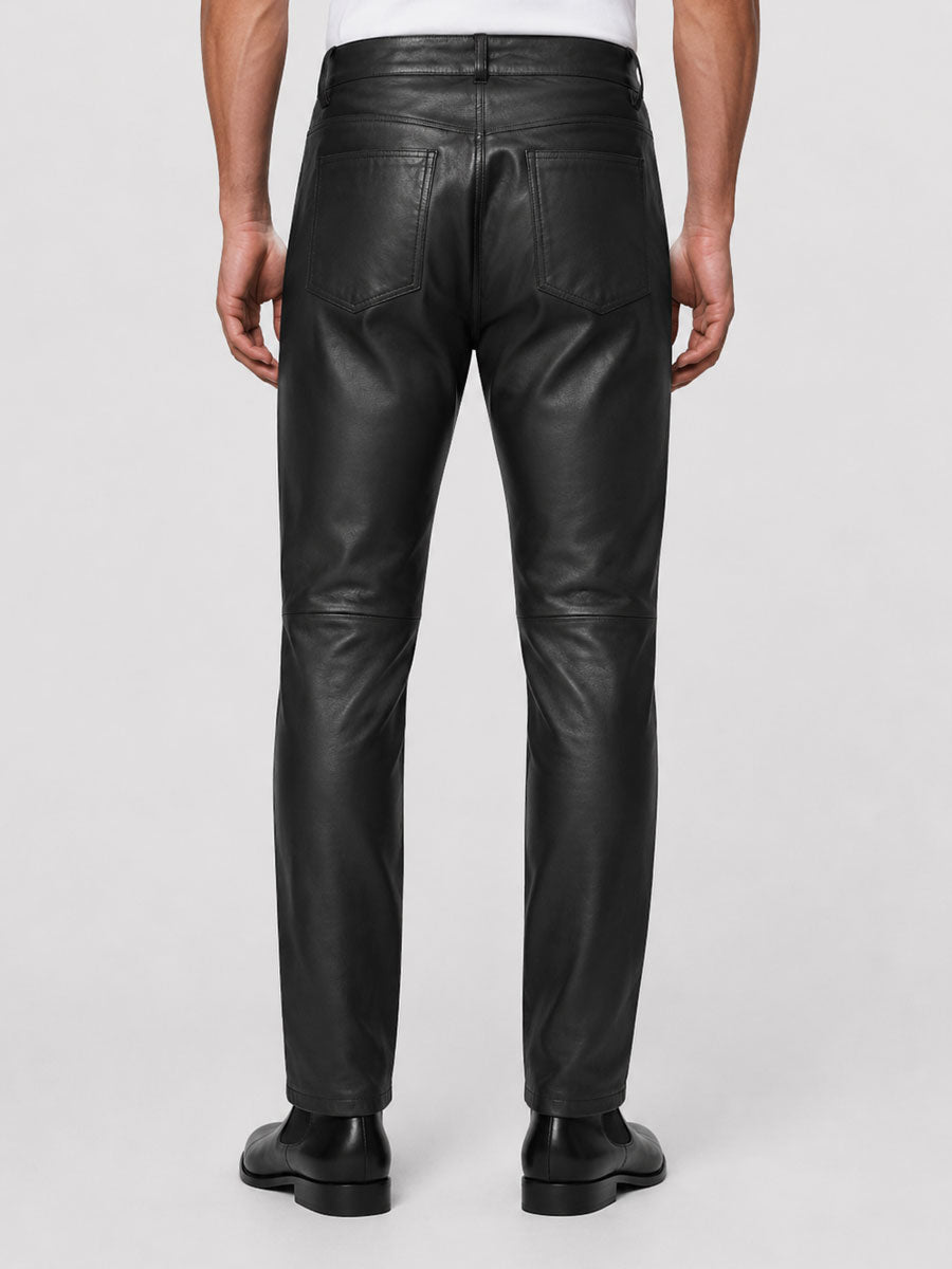 Leather Jeans For Men
