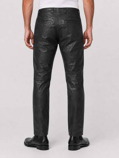 Black Leather Trousers
