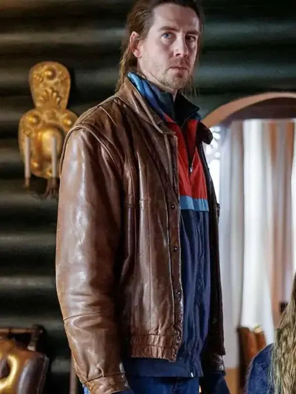 Blindspår Magnus Lyng Brown Leather Jacket