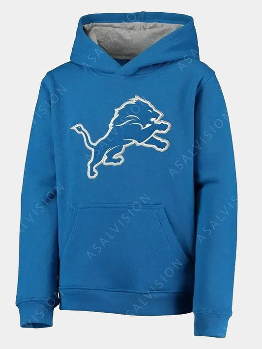 Blue Detroit Lions Hoodie
